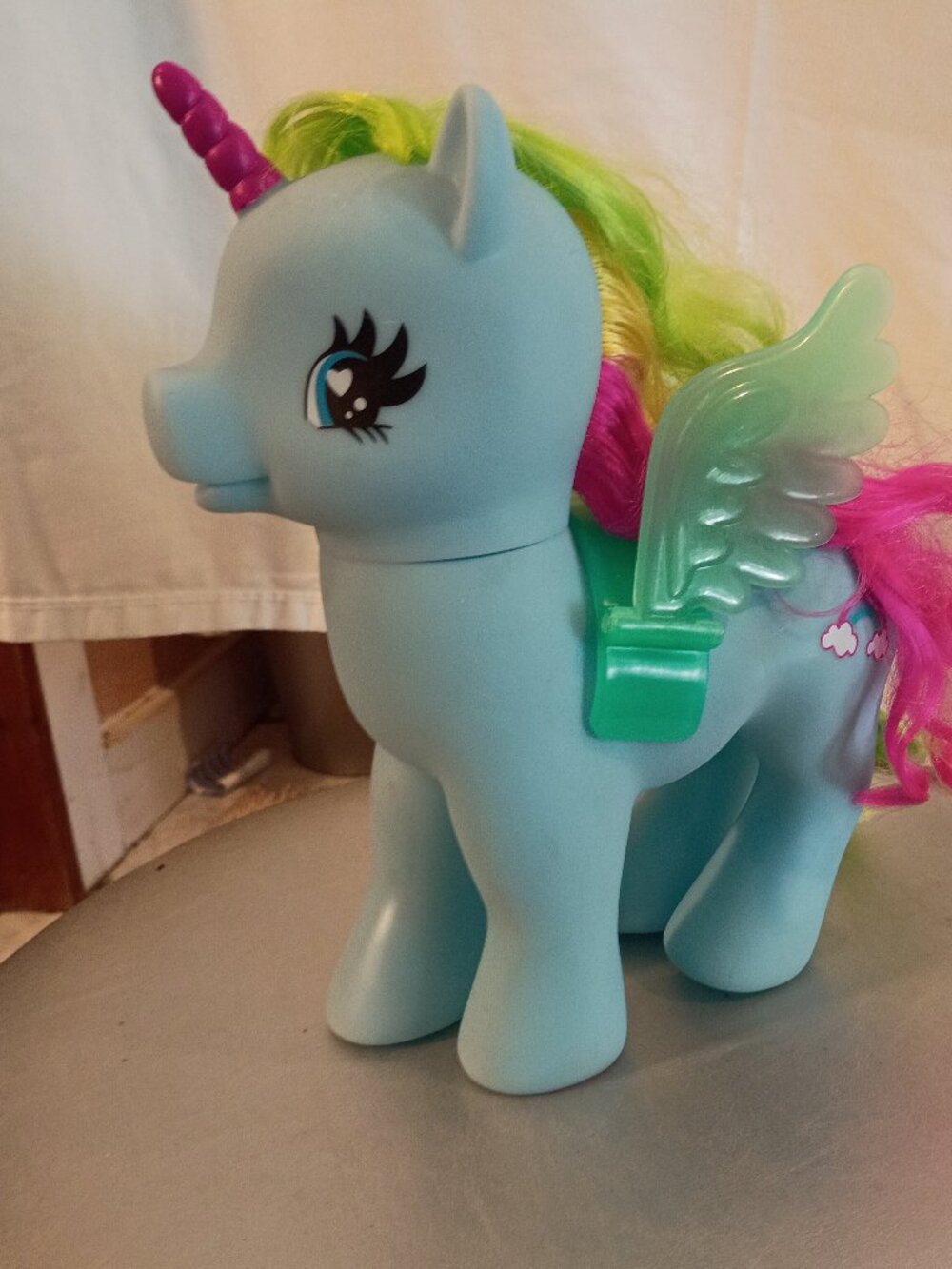My Little Pony Large 9 Inch Blue Unicorn Hasbro